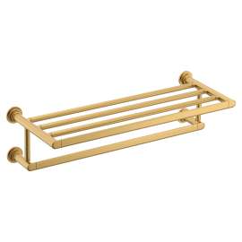 Greenfield Brushed gold towel shelf, YB1794BG