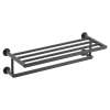 Greenfield Matte black towel shelf, YB1794BL