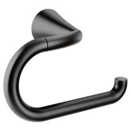 Glyde Matte black paper holder, YB2308BL