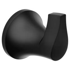 Pyrite Matte black robe hook, YB2603BL