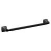 Voss Matte black 18" towel bar, YB5118BL