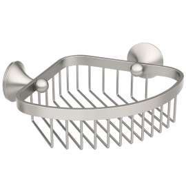 Wynford Brushed nickel Shower Basket, YB5275BN