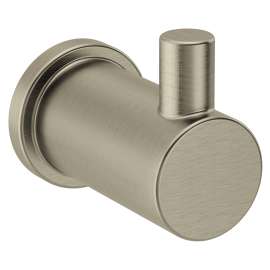 Summit Brushed Nickel Single Robe Hook, YB6303BN