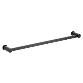 Summit Matte Black 24" Towel Bar, YB6324BL