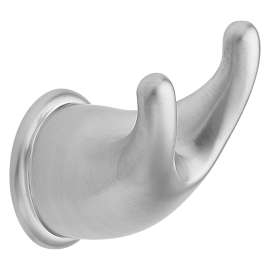 Mason Brushed chrome Double Robe Hook, YB8003BC