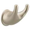 Mason Satin nickel Double Robe Hook, YB8003SN