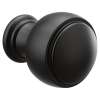 Weymouth Matte black Drawer Knob, YB8405BL