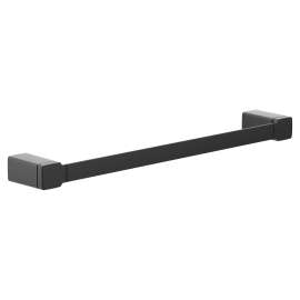 90 Degree Matte black 18" towel bar, YB8818BL
