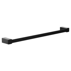 90 Degree Matte black 24" towel bar, YB8824BL