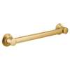 Flara Brushed gold 42" designer grab bar, YG0342BG