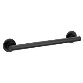 CAMBIUM Matte black 18" designer grab bar, YG0618BL
