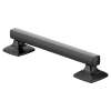 Voss Matte black 12" designer grab bar, YG5112BL