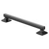 Voss Matte black 18" designer grab bar, YG5118BL