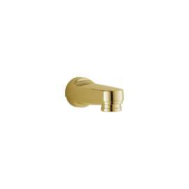 Pull-Down Diverter Tub Spout in Brilliance Polished Brass