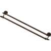 Victorian 75224-RB 24in Double Towel Bar in Venetian Bronze