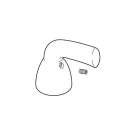 RP41680 Two Metal Lever Handle Kit with Set Screws in Polished Chrome