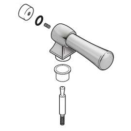 Brizo Vesi(R): Single Metal Lever Handle Kit, RP41923