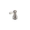Two Porcelain Lever Handle Kit in Brilliance Stainless
