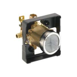 MultiChoice Universal Mixing Rough-In Valve With PEX Connections And Service Stops