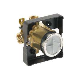 MultiChoice Universal Mixing Rough-In Valve With IPS Connections And Service Stops