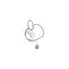 Delta Victorian(R): Metal Lever Handle Kit, RP42409