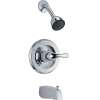 Classic T13420 Bath and Shower Trim with Monitor and Touch Clean Technologies in Polished Chrome