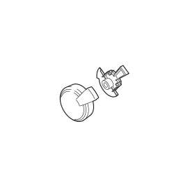 Delta Dryden(TM): Temperature Knob & Cover - 17 Series Tub & Shower, RP52147