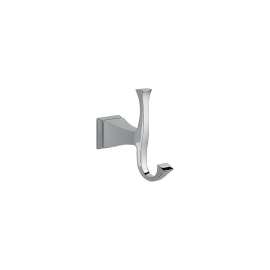 Dryden 75135 Double Robe Hook in Polished Chrome