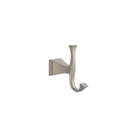 Dryden 75135-SS Double Robe Hook in Brilliance Stainless