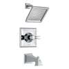 Single Function Pressure Balanced Bath and Shower Trim Less Rough-in in Polished Chrome