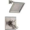 T17251-SS Dryden Dual Function Pressure Balanced Shower Trim with Integrated Shower Trim Less Rough-in in Brilliance Stainless
