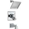Dryden T17451 Dual Function Pressure Balanced Bath and Shower Trim with Internal Volumn Control Less Rough-in in Polished Chrome