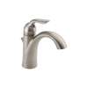 Lahara 538-SSMPU-DST Single Handle Lavatory Faucet - Metal Pop-Up in Brilliance Stainless