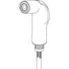 Delta Collins(TM): Side Spray & Hose Assembly, RP54235WH