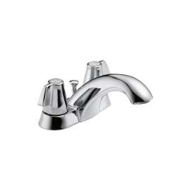 Classic 2520LF-MPU Two Handle Centerset Lavatory Faucet in Polished Chrome