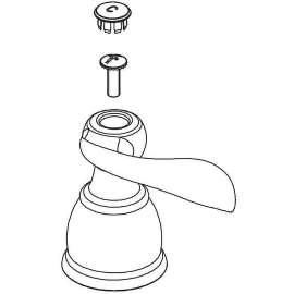 Delta Windemere(R): Metal Lever Handle Set - Roman Tub, RP62150