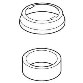 Delta Linden(TM): Escutcheon & Gasket - 1H Kitchen, RP60962SS