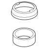 Delta Linden(TM): Escutcheon & Gasket - 1H Kitchen, RP60962RB