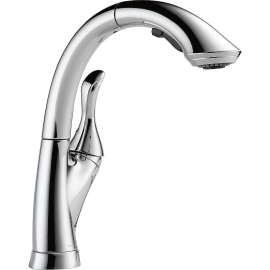 4153 Linden Single Handle Water Efficient Pull-Out Kitchen Faucet