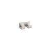 Vero 77736-SS Double Robe Hook in Brilliance Stainless