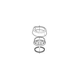 Delta Linden(TM): Trim Ring, Base & Gasket, RP62778