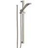 Dryden 57051-SS Premium Single-Setting Slide Bar Hand Shower in Brilliance Stainless