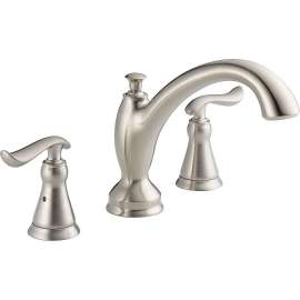 Linden T2794-SS Roman Tub FIller in Brilliance Stainless