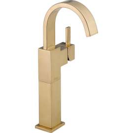 Vero 753LF-CZ Single Handle Vessel Lavatory Faucet in Champagne Bronze