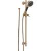 57021-CZ Universal Premium 3-Setting Slide Bar Hand Shower in Champagne Bronze
