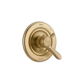 LaharaDual Function Pressure Balanced with Integrated Volume Control Less Rough-in in Champagne Bronze