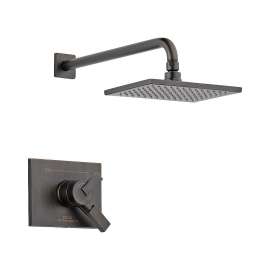 Vero T17253-RB Dual Function Pressure Balanced Shower Trim with Integrated Shower Trim Less Rough-in in Venetian Bronze