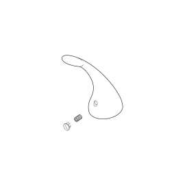 Foundations Handle, Button, And Set Screw