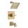 Single Function Pressure Balanced Bath and Shower Trim Less Rough-in in Champagne Bronze