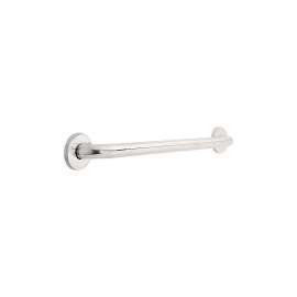1-1/4in x 24in ADA Grab Bar, Concealed Mounting in Bright Stainless - Polished Chrome appearance